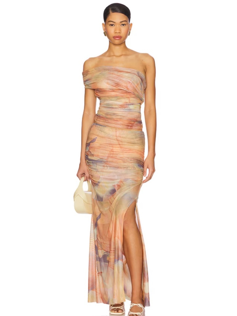 Verna Top and skirt in Pastel Multi Ronny Kobo